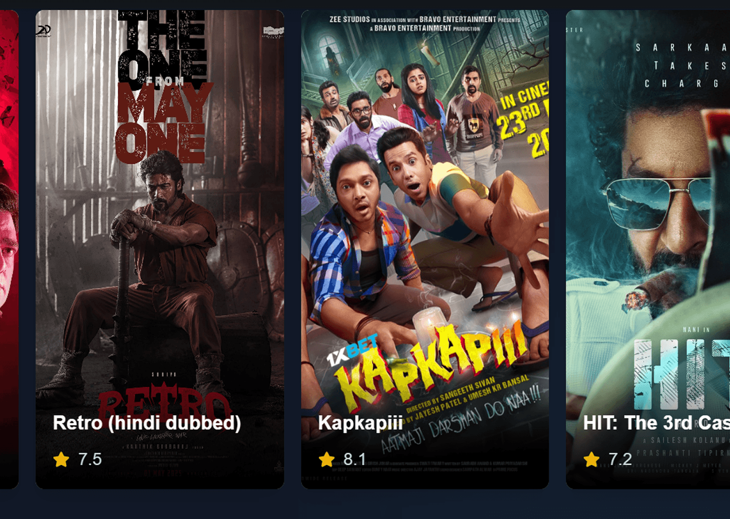 Modyfilm movie recommendation platform